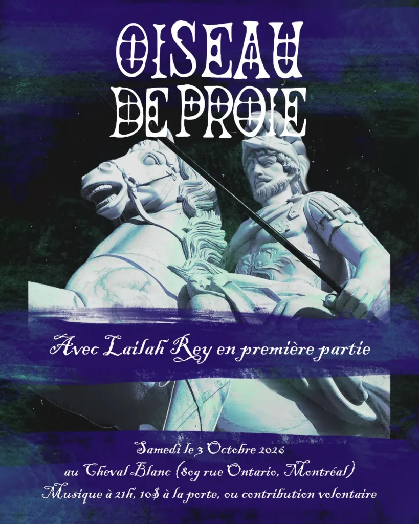 OISEAU DE PROIE LAILAH REY