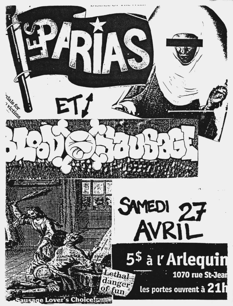 LES PARIAS BLOOD SAUSAGE