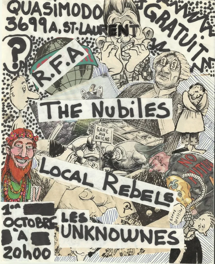RFA THE NUBILES LOCAL REBELS THE UNKNOWNES