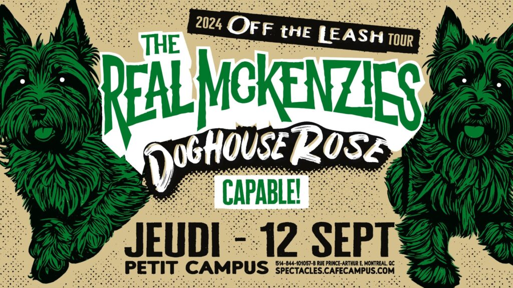 THE REAL MCKENZIES DOGHOUSE ROSE CAPABLE!