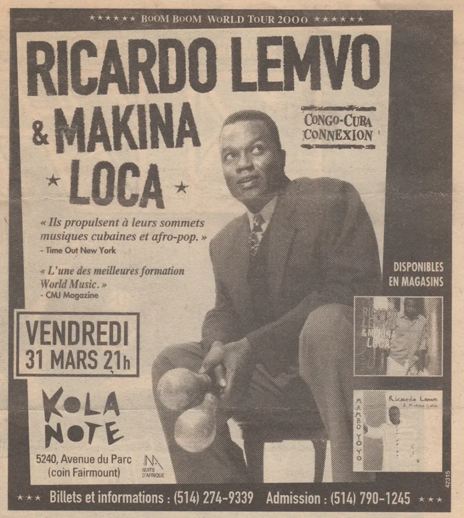 RICARDO LEMVO MAKINA LOCA