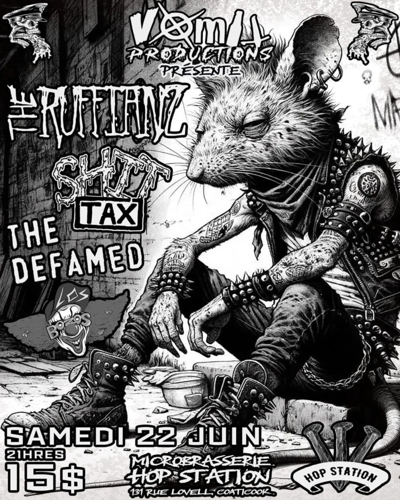 THE RUFFIANZ SHIT TAX THE DEFAMED LOS BOZOS