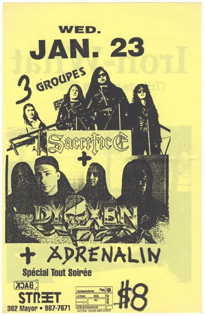 SACRIFICE DYOXEN ADRENALIN