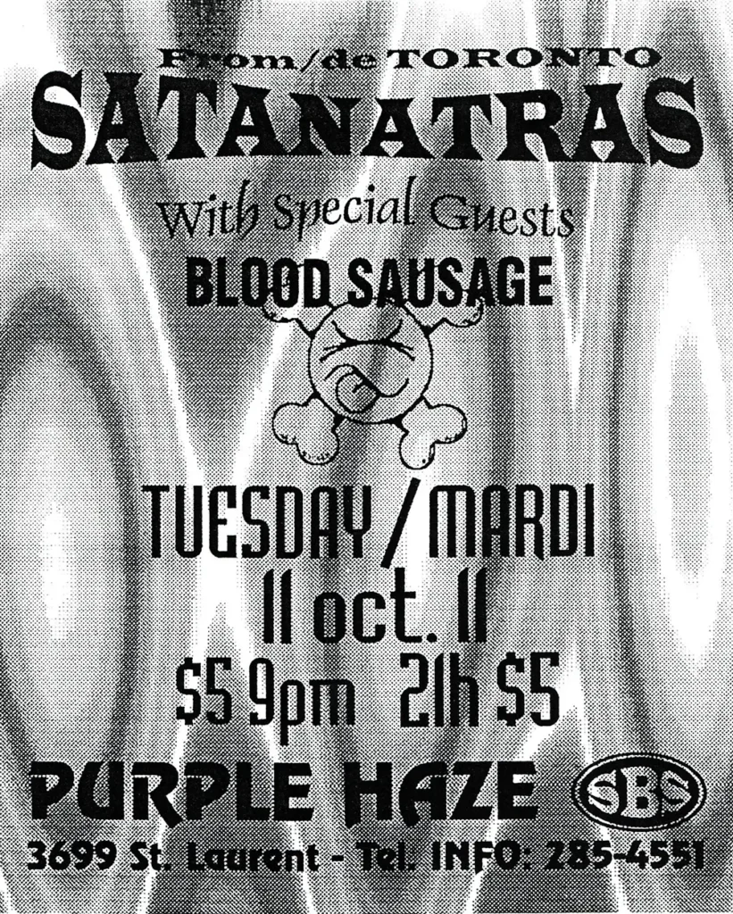 SATANATRAS BLOOD SAUSAGE