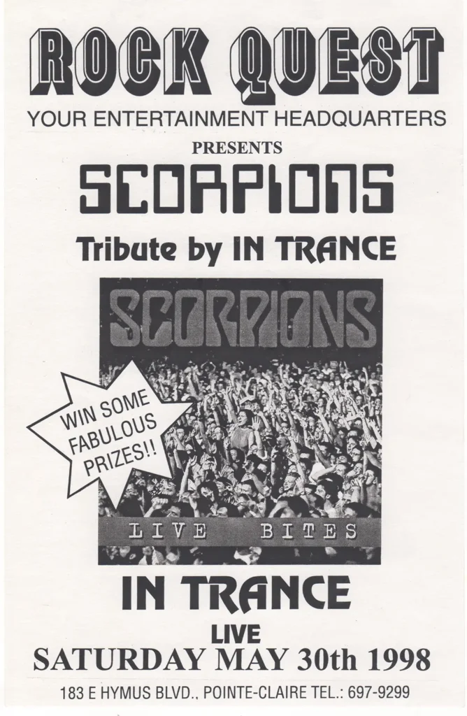 IN TRANCE HOMMAGE À SCORPIONS
