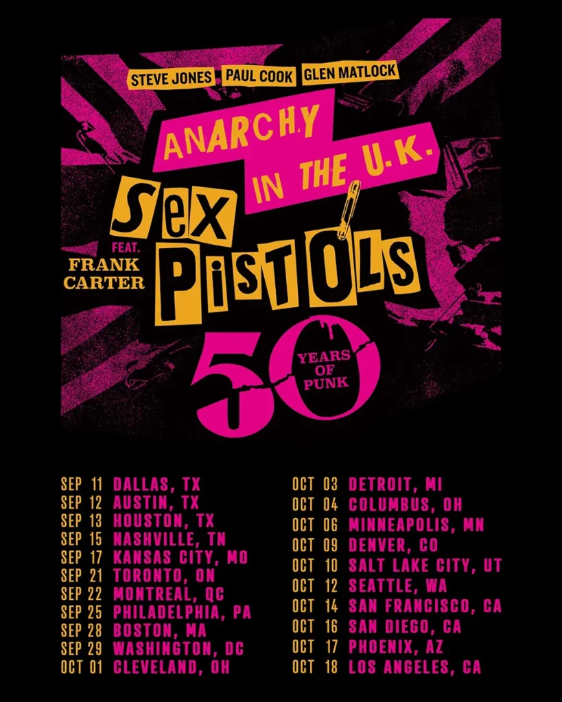 SEX PISTOLS (FRANK CARTER)