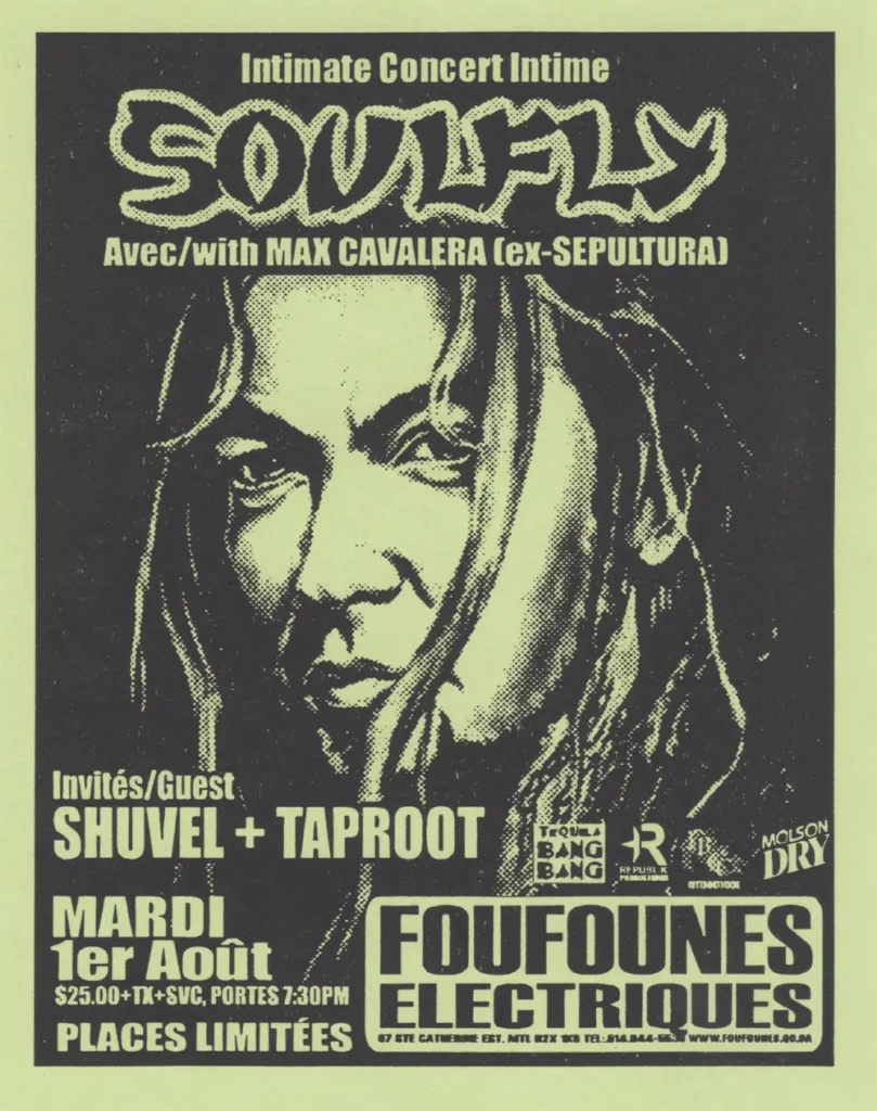 SOULFLY SHUVEL TAPROOT