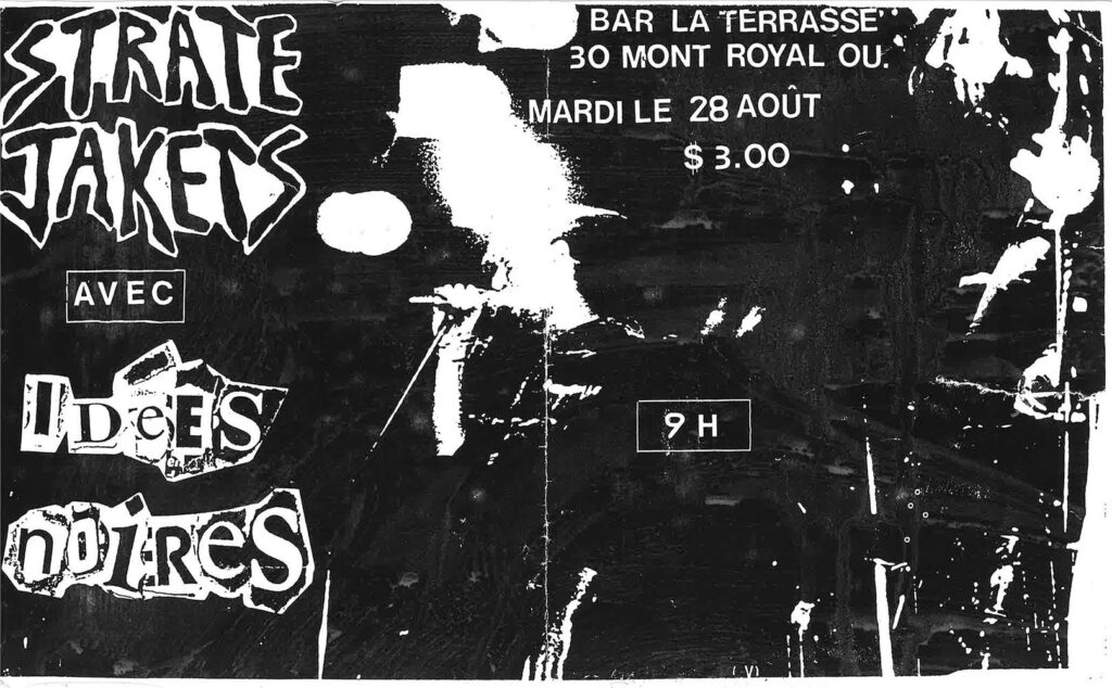 STRATE JAKETS LES IDÉES NOIRES