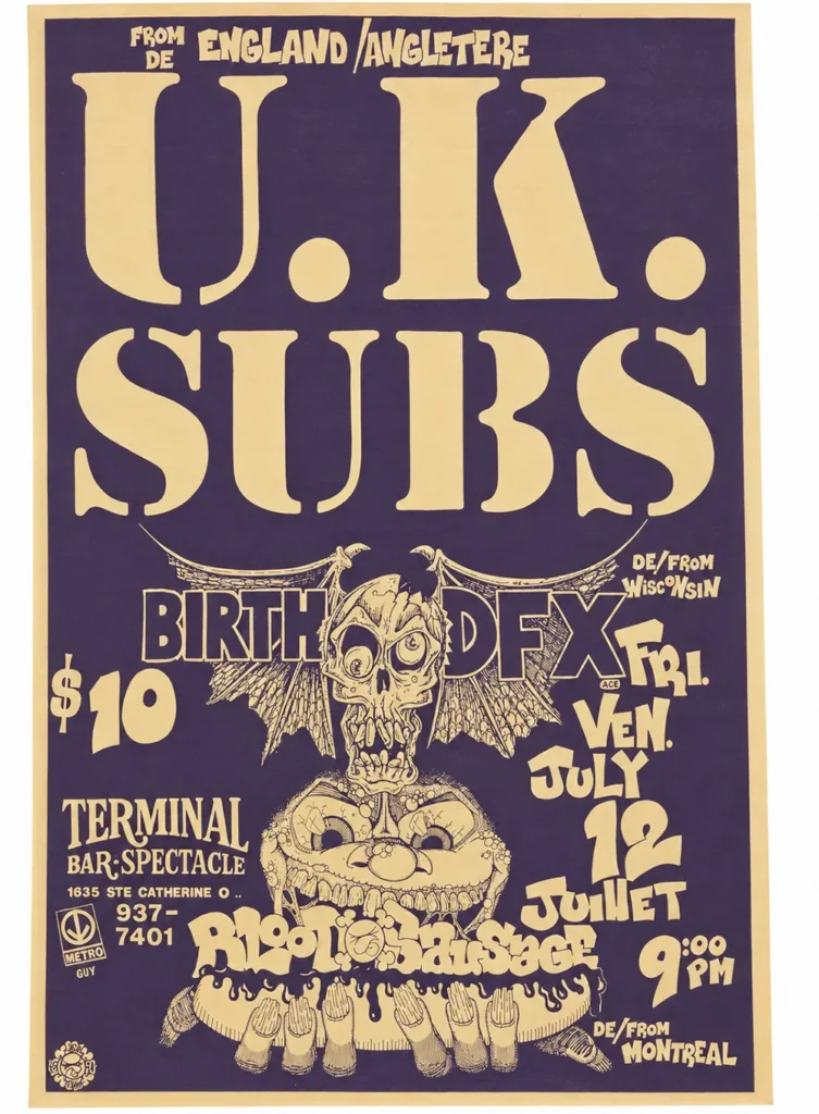 UK SUBS BIRTH DFX