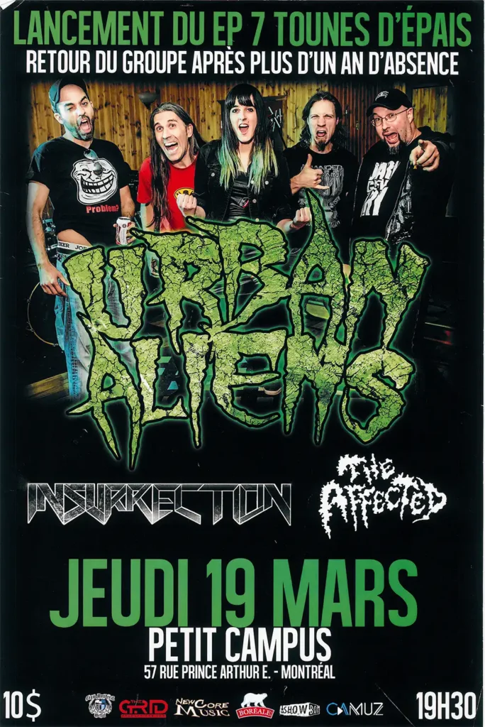 URBAN ALIENS INSURRECTION THE AFFECTED