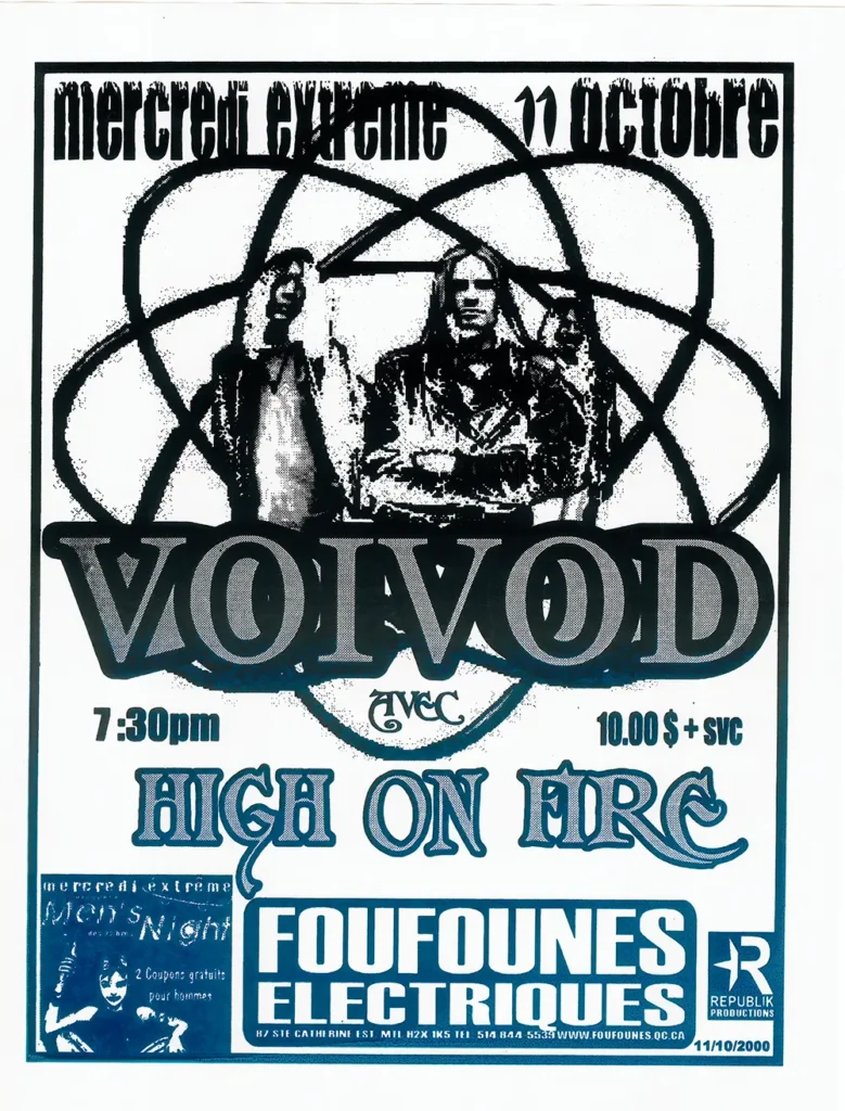 VOÏVOD HIGH ON FIRE