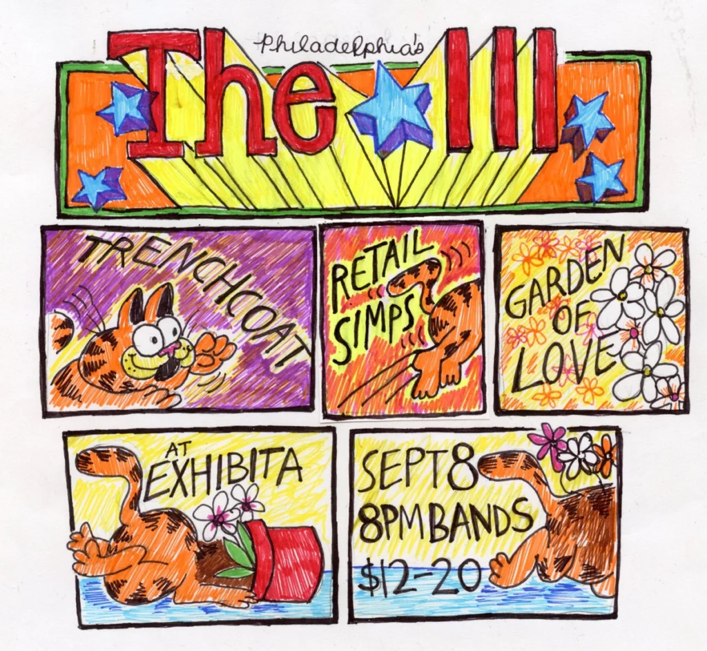 THE ILL THEE RETAIL SIMPS GARDEN OF LOVE TRENCHCOAT