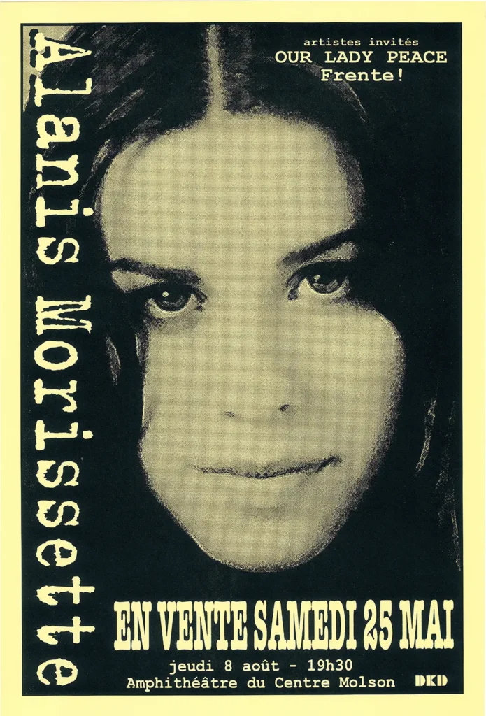 ALANIS MORISSETTE OUR LADY PEACE FRENTE