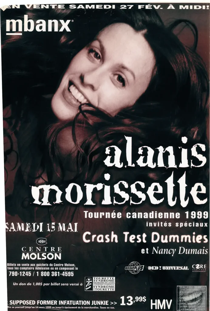ALANIS MORRISETTE CRASH TEST DUMMIES NANCY DUMAIS