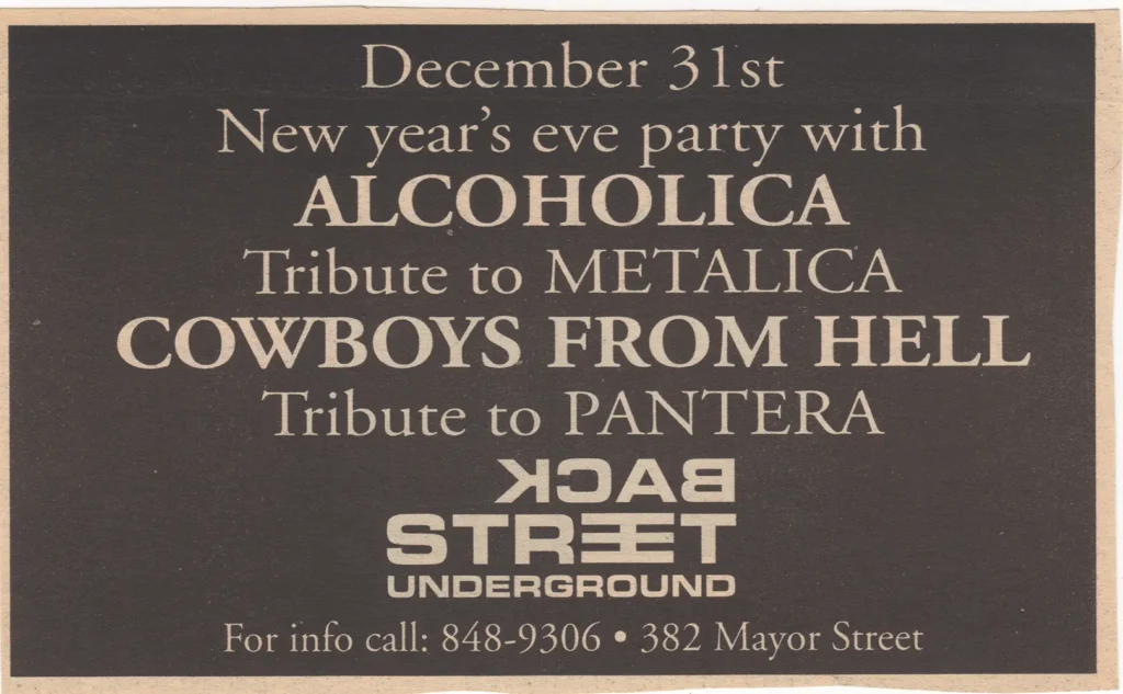 ALCOHOLICA COWBOYS FROM HELL