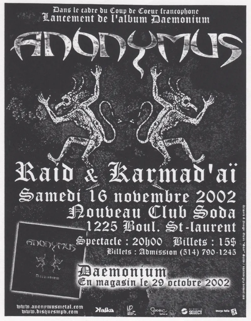 ANONYMUS RAID KARMAD&rsquo;AÏ