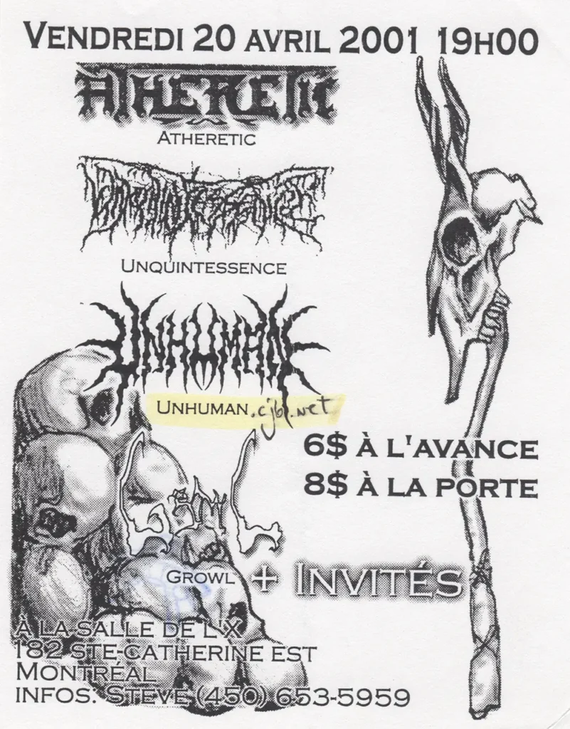 ATHERETIC UNQUINTESSENCE UNHUMAN