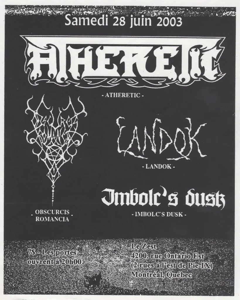 ATHERETIC OBSCURCIS ROMANCIA LANDOK IMBOLC&rsquo;S DUSK
