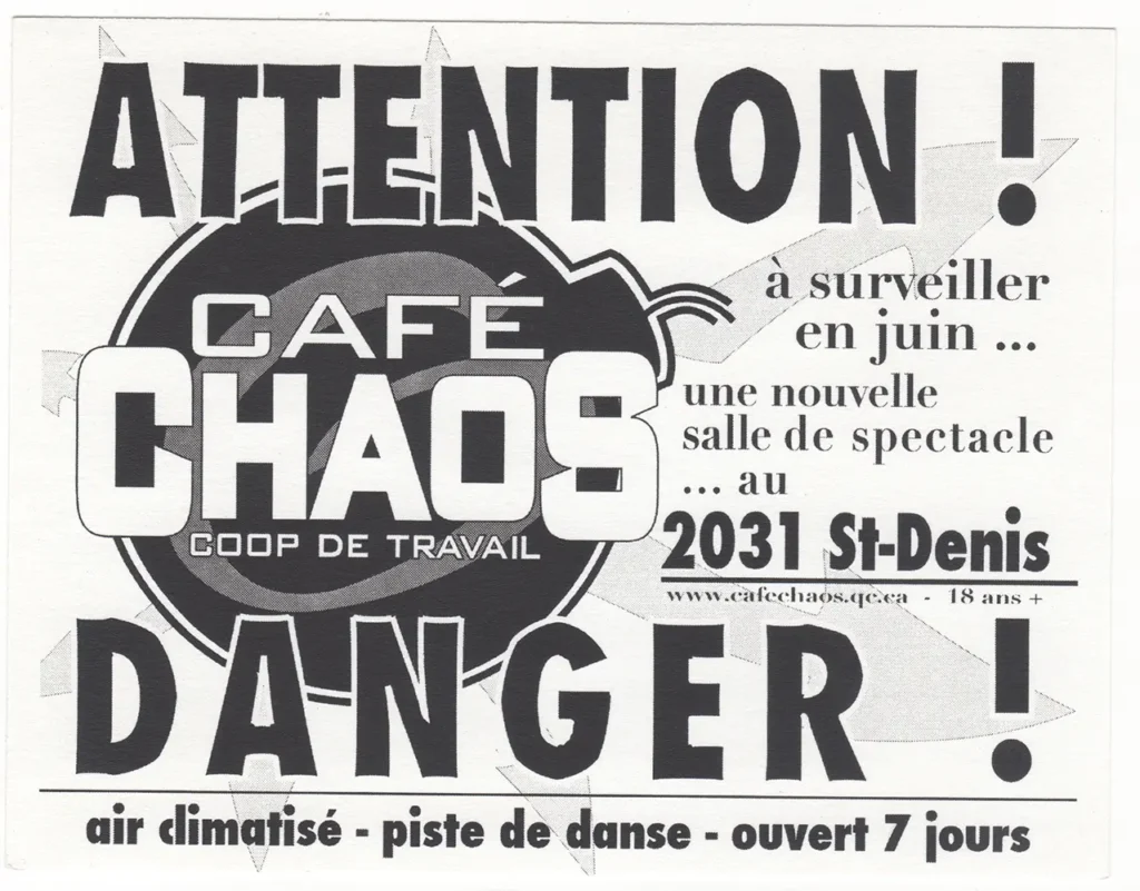 CAFÉ CHAOS