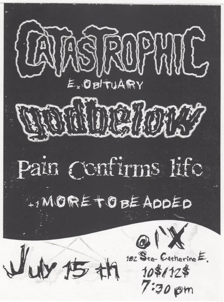 CATASTROPHIC GODBELOW PAIN CONFIRMS LIFE