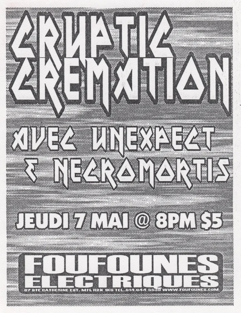 CRYPTIC CREMATION UNEXPECT NECROMORTIS