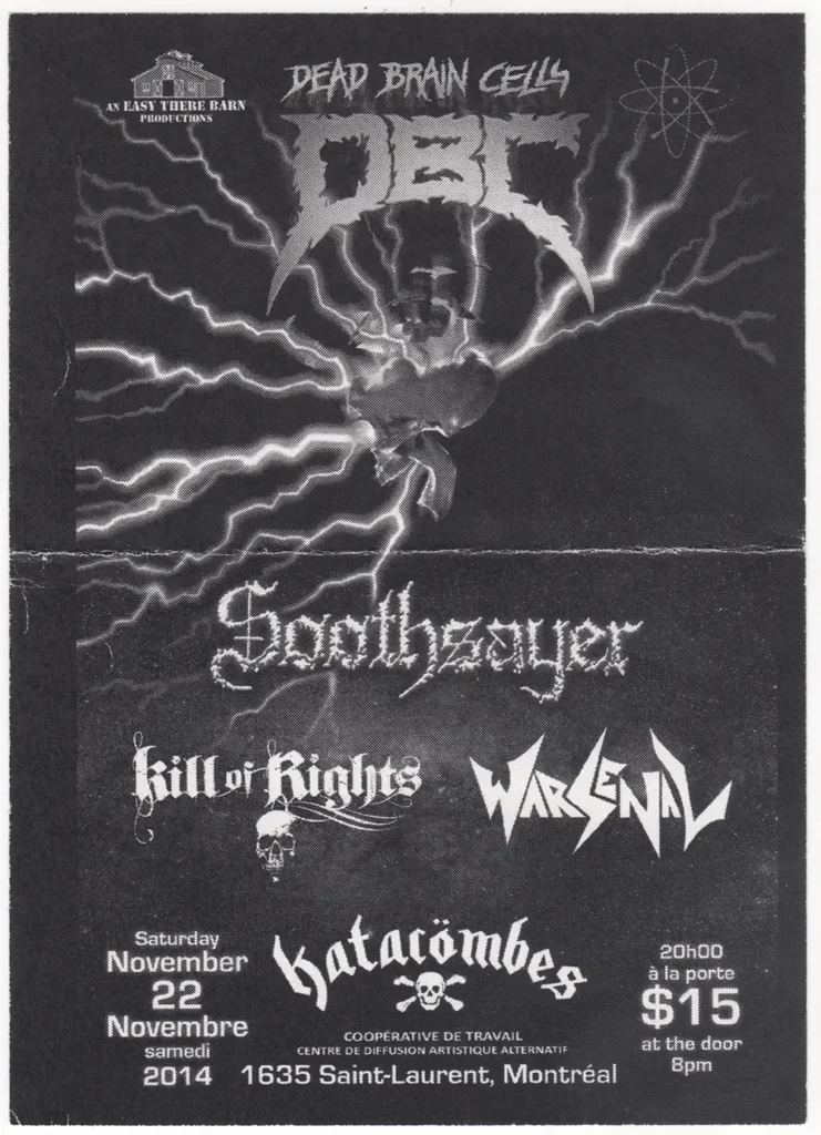 DBC SOOTHSAYER KILL OF RIGHTS WARSENAL