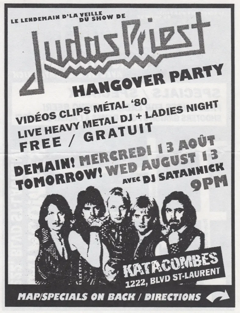 DJ SATANNICK JUDAS PRIEST HANGOVER PARTY