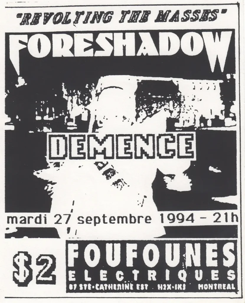 FORESHADOW DÉMENCE