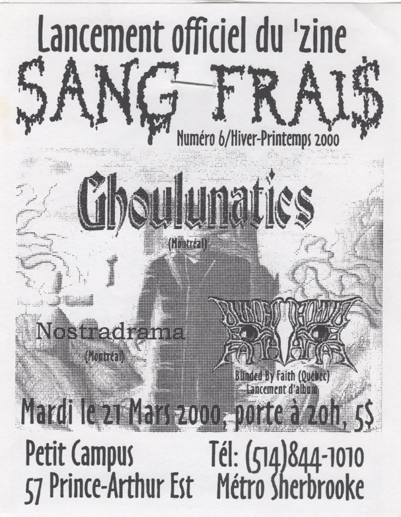 GHOULUNATICS NOSTRADRAMA BLINDED BY FAITH