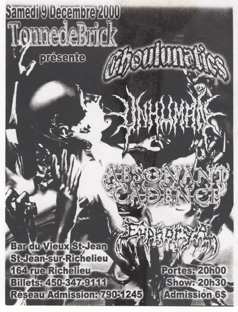 GHOULUNATICS INHUMANE ABSONANT CADENCE EUPHORYA