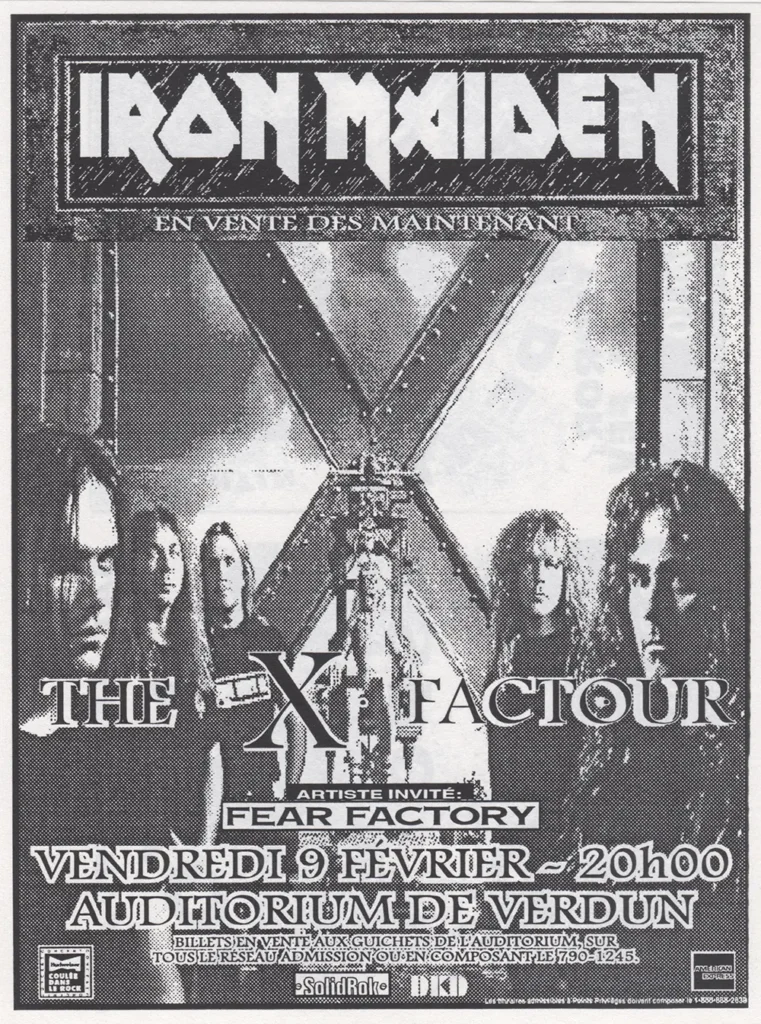 IRON MAIDEN FEAR FACTORY