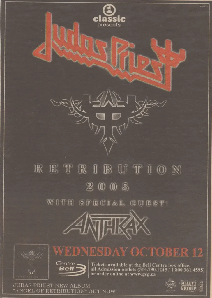 JUDAS PRIEST ANTHRAX