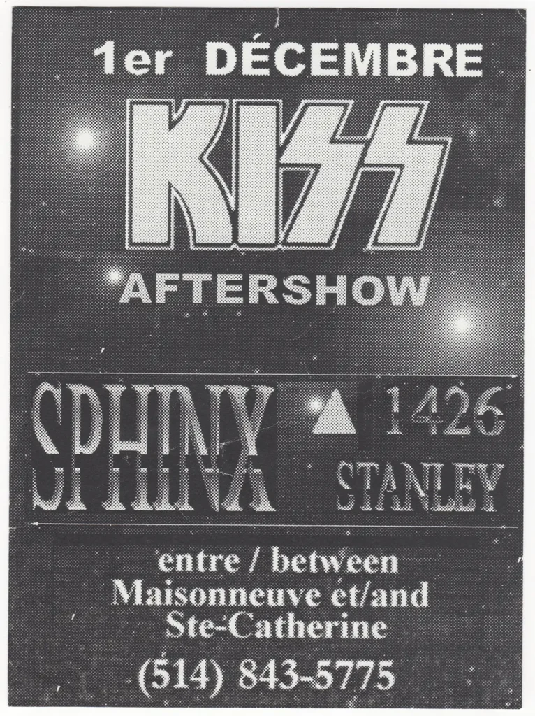 KISS AFTER-SHOW PARTY