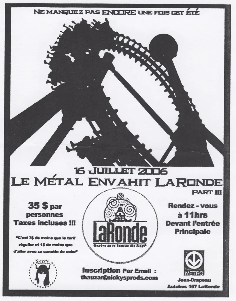 LE METAL ENVAHIT LA RONDE