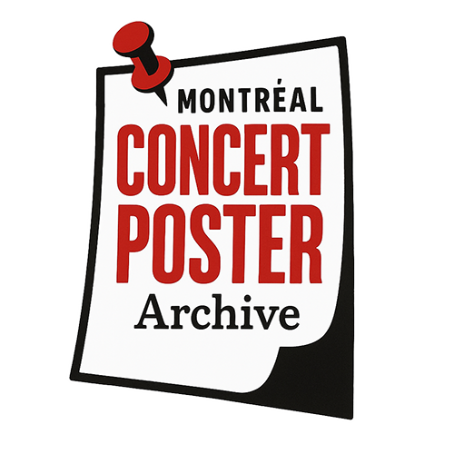Montréal Concert Poster Archive