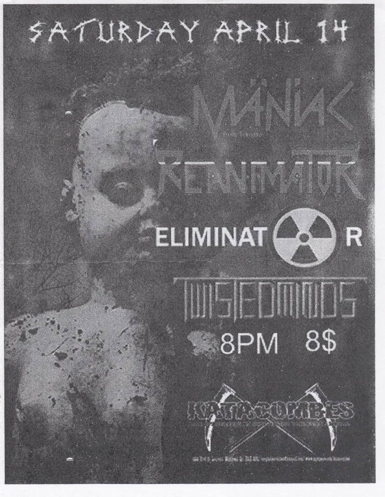 MANIAC REANIMATOR ELIMINATOR TWISTED MINDS