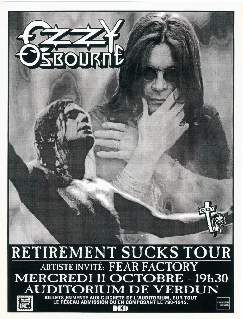 OZZY OSBOURNE FEAR FACTORY