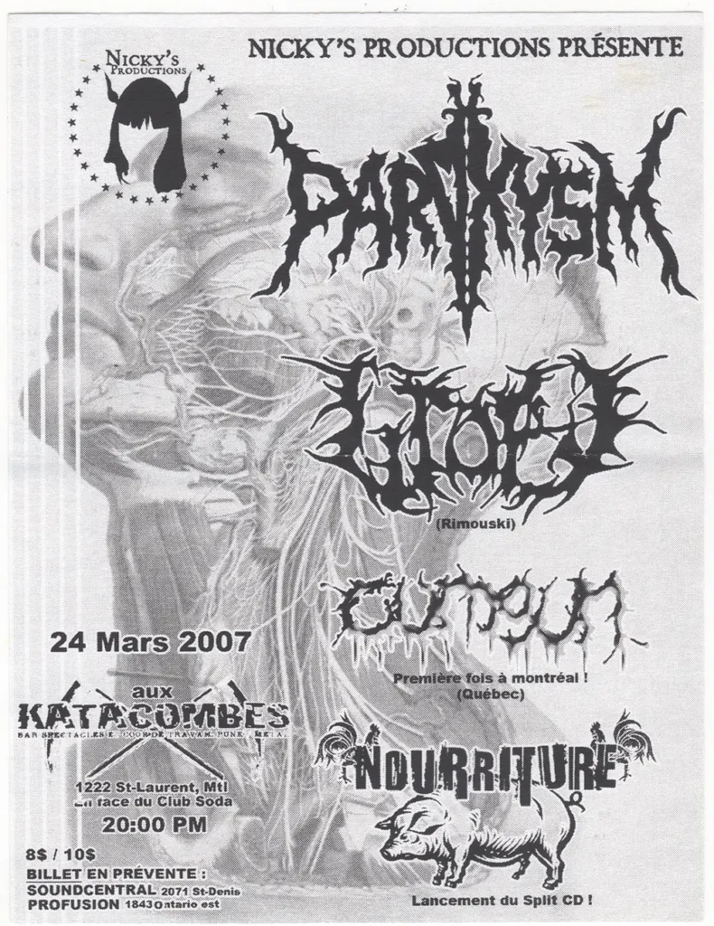 PAROXYSM UTOPY CUMGUN NOURRITURE