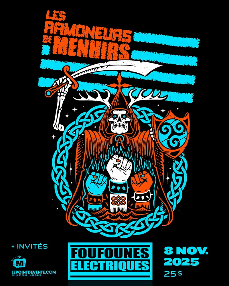 Affiche illustrée par Tom Bornarel
