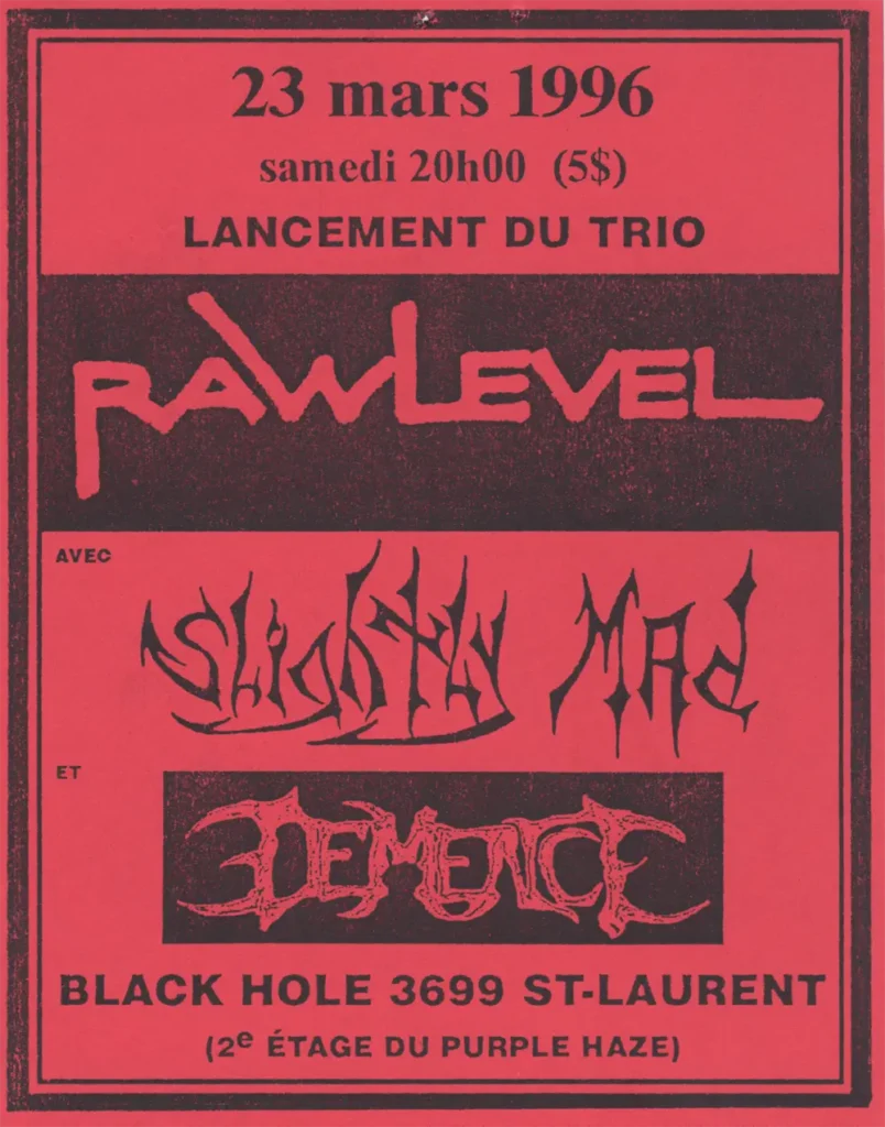 RAW LEVEL SLIGHTLY MAD DÉMENCE