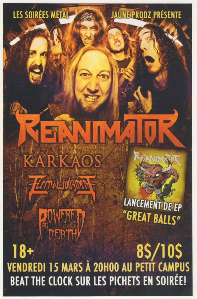 REANIMATOR KARKAOS POWERED BY DEATH