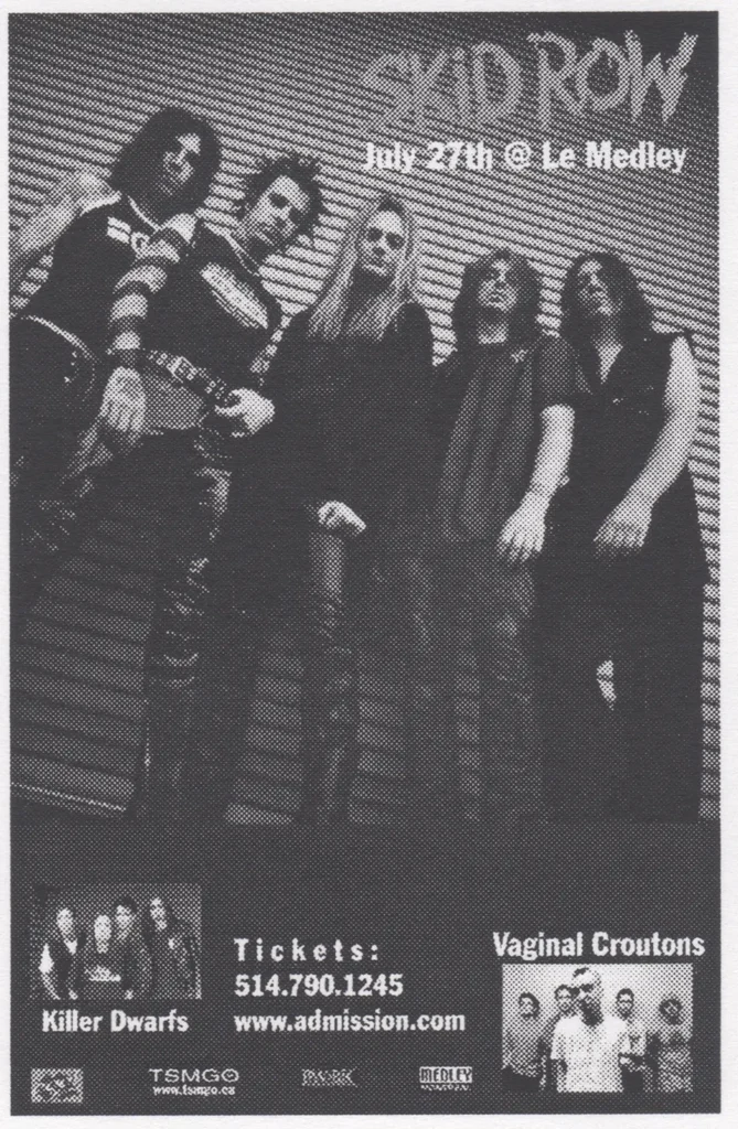 SKID ROW KILLER DWARFS VAGINAL CROUTONS
