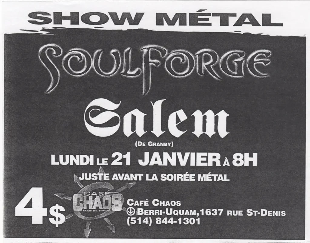 SOULFORGE SALEM
