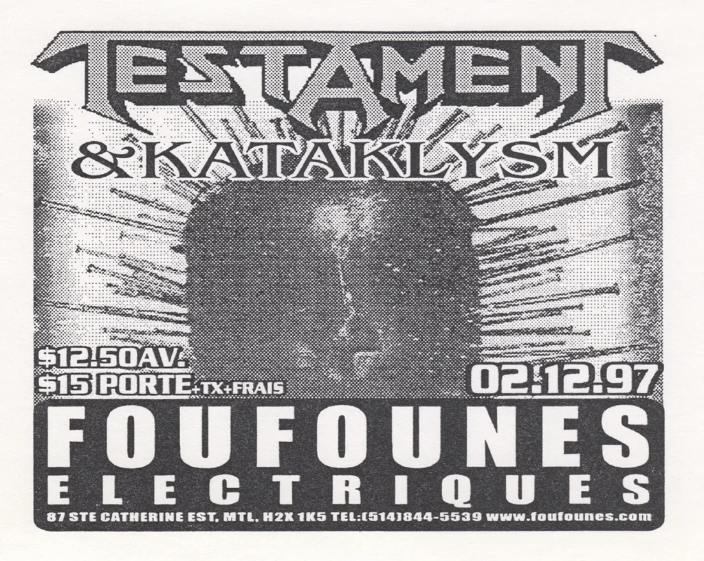 TESTAMENT KATAKLYSM