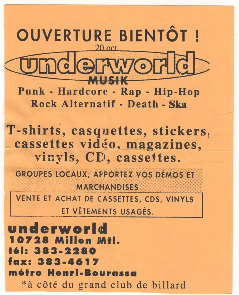 UNDERWORLD MUSIK