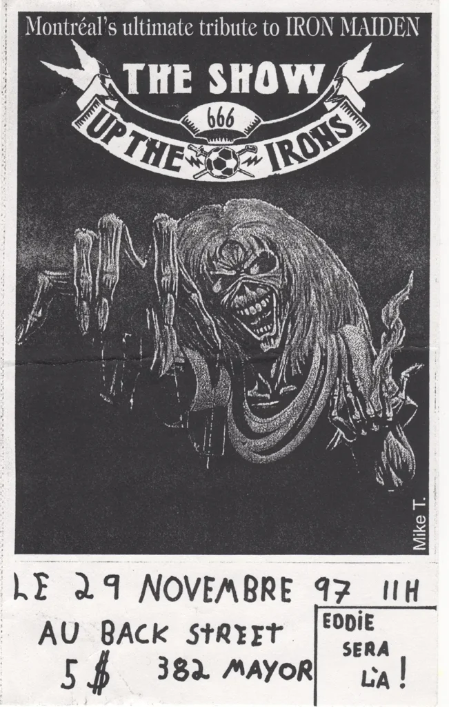 UP THE IRONS  HOMMAGE À IRON MAIDEN