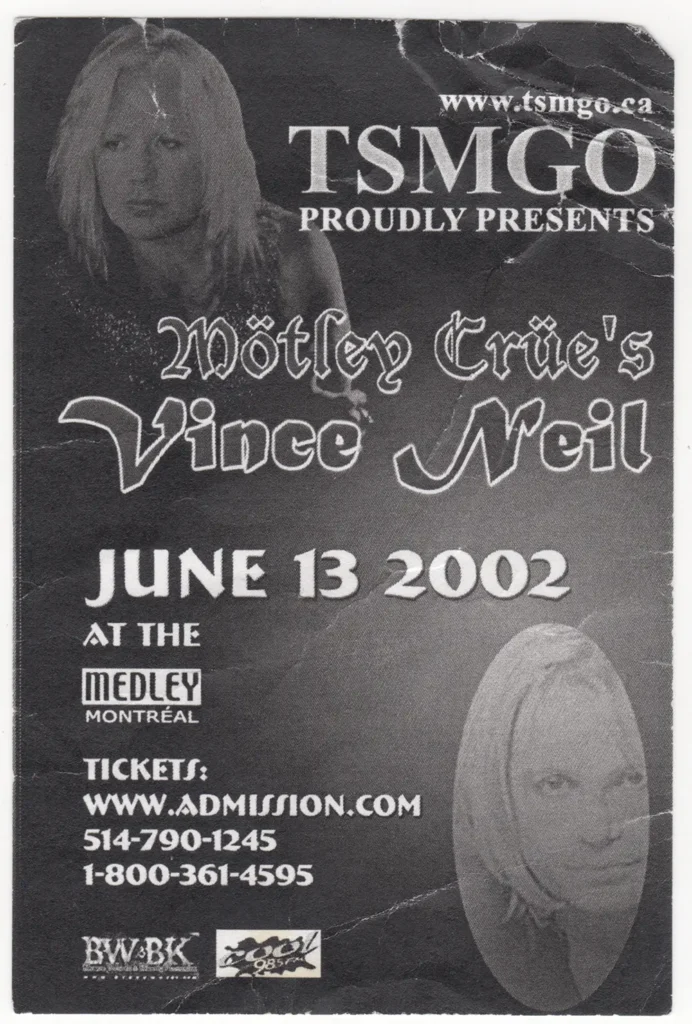 VINCE NEIL MÖTLEY CRÜE