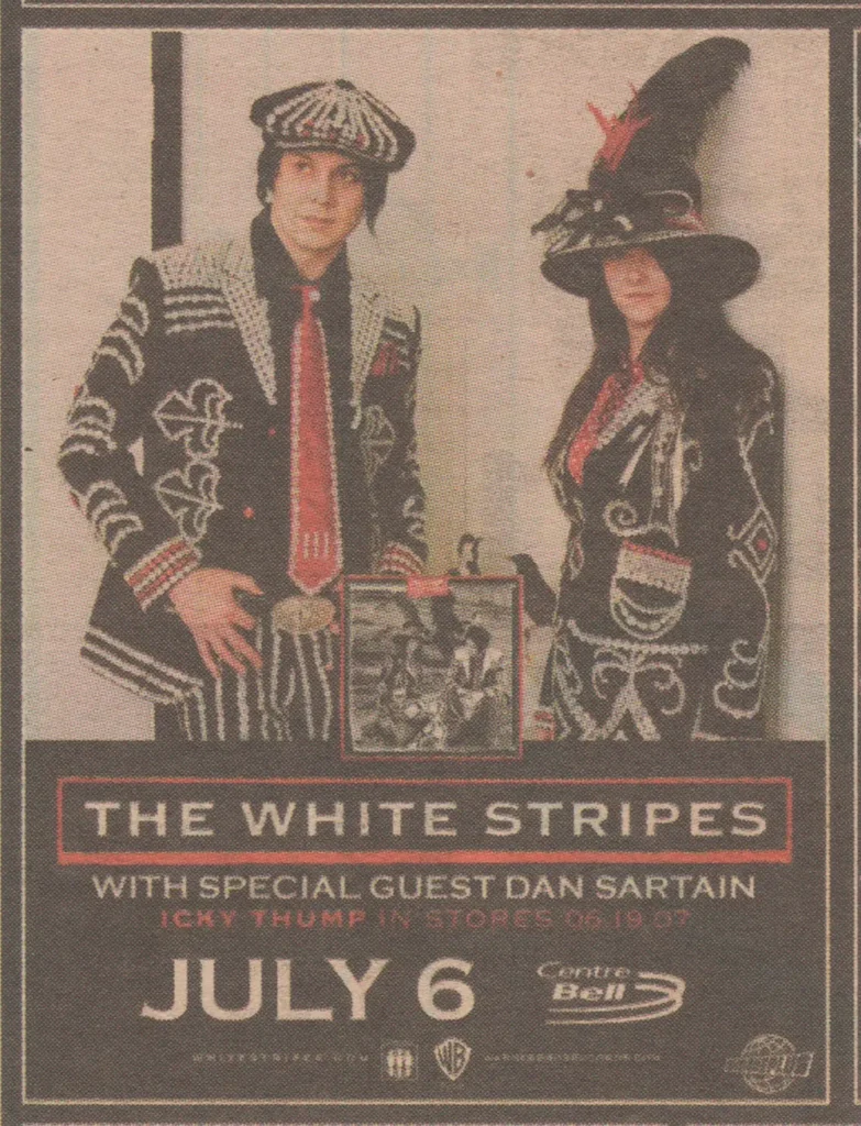 WHITE STRIPES DAN SARTAIN